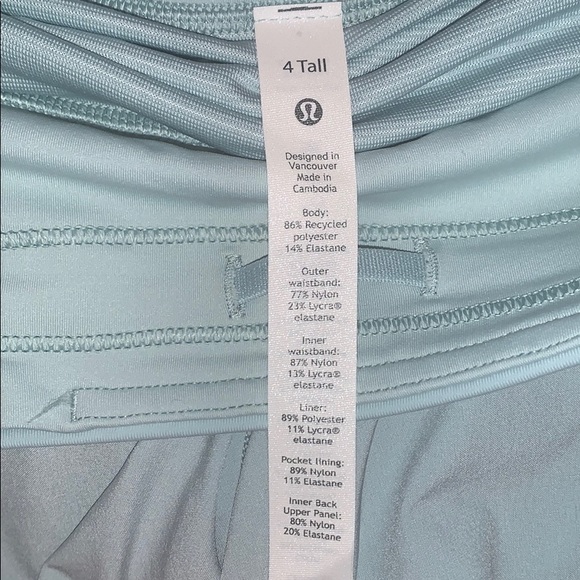 NWT LuluLemon Shorts - Picture 4 of 5